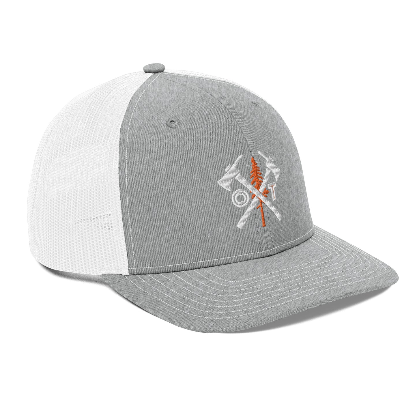 OT Trucker Hat (Richardson) Light Grey/White