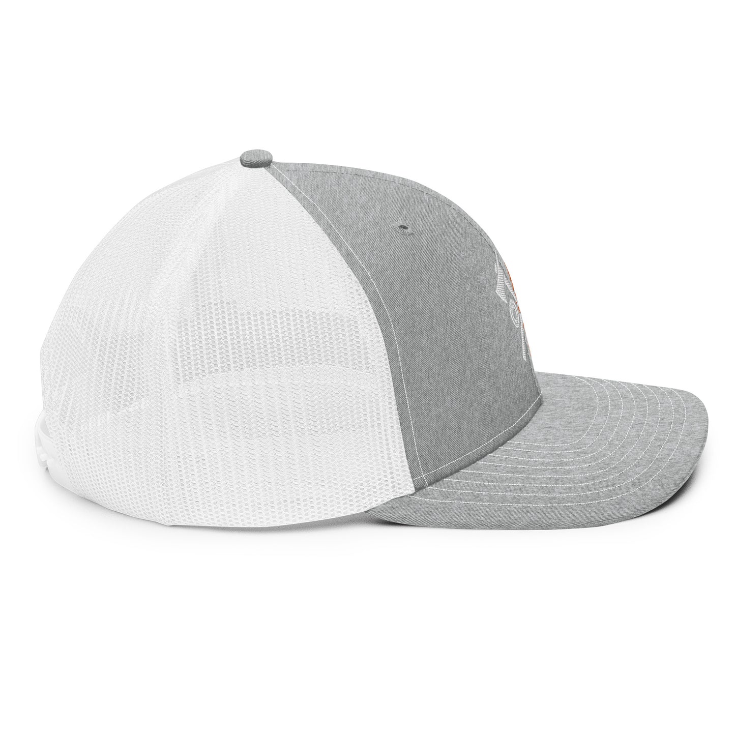 OT Trucker Hat (Richardson) Light Grey/White