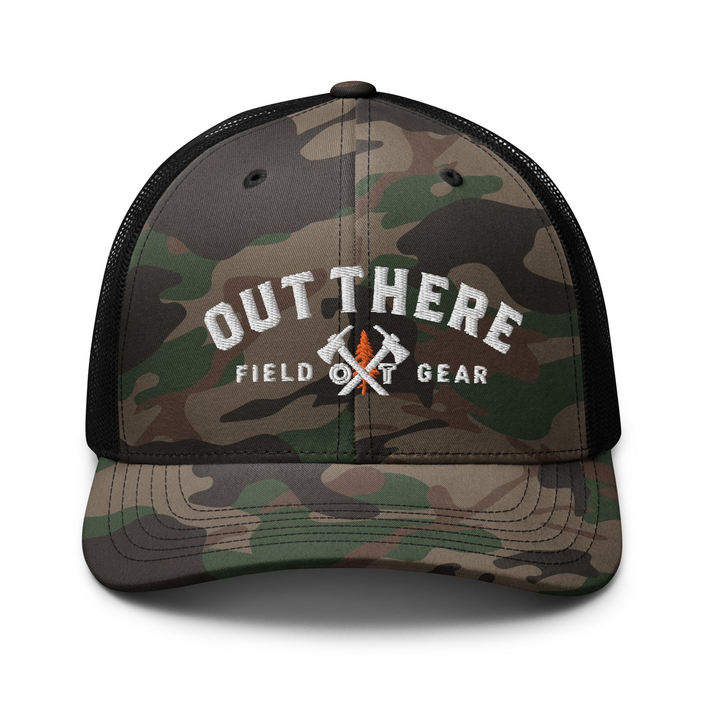 Camouflage Out There Trucker Hat (Otto)