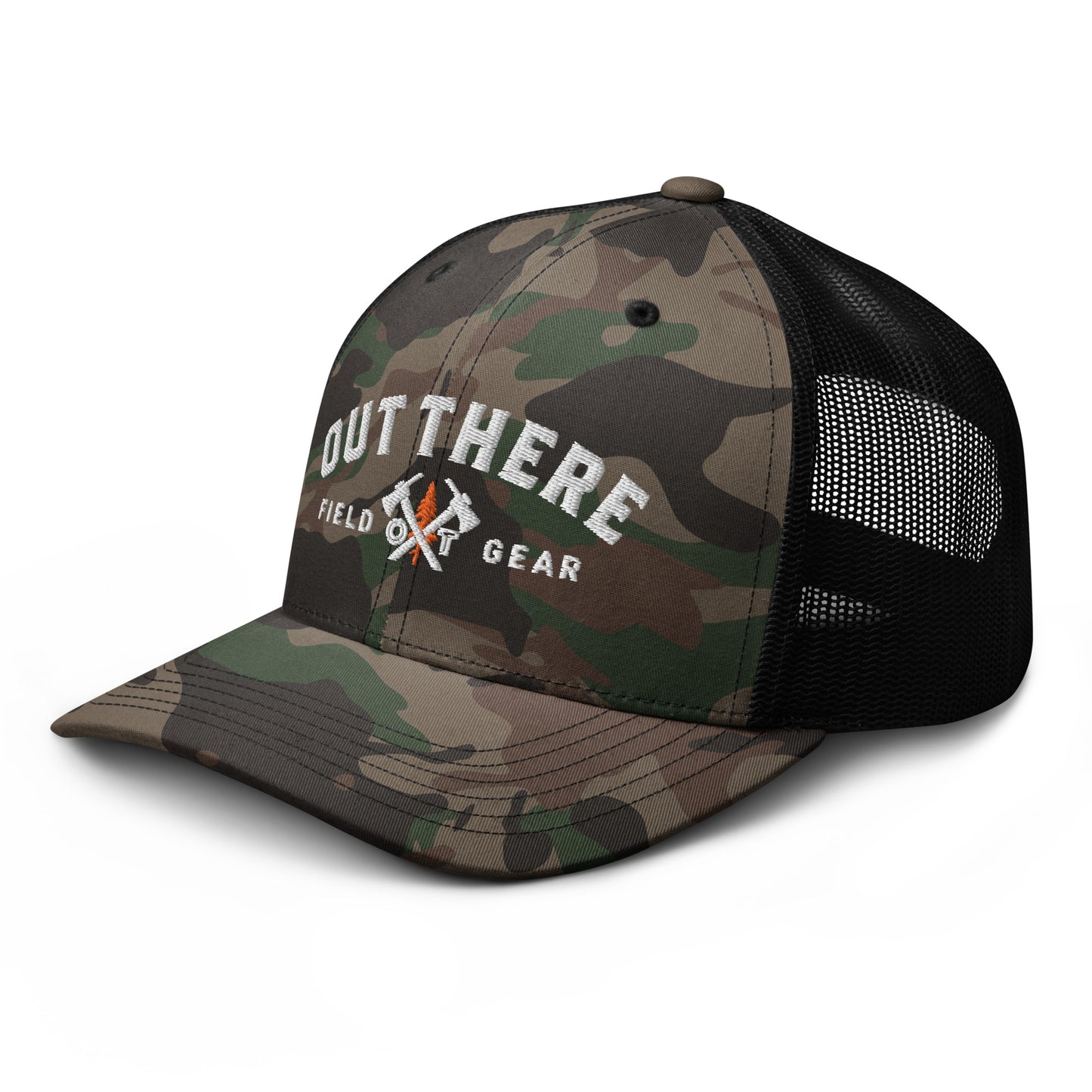 Camouflage Out There Trucker Hat (Otto)