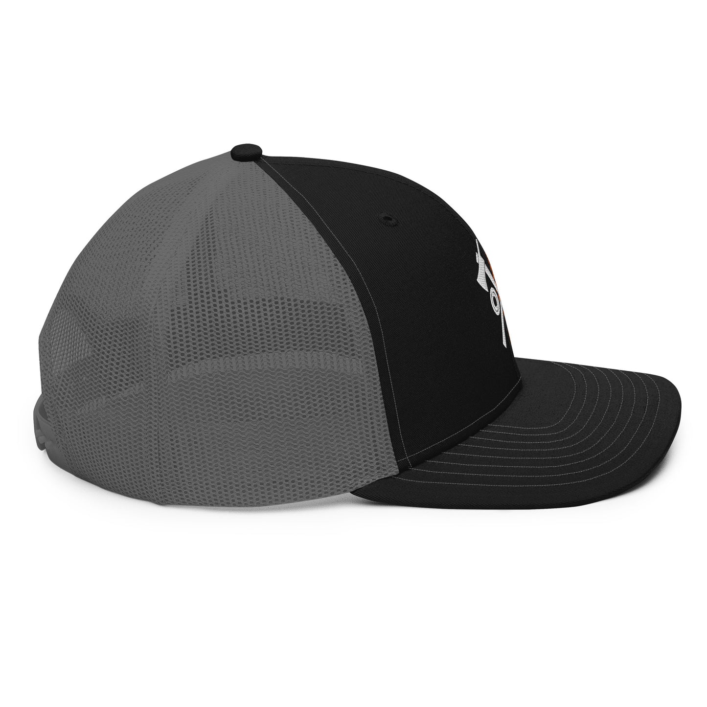 OT Trucker Hat (Richardson)- Black/Dark Gray